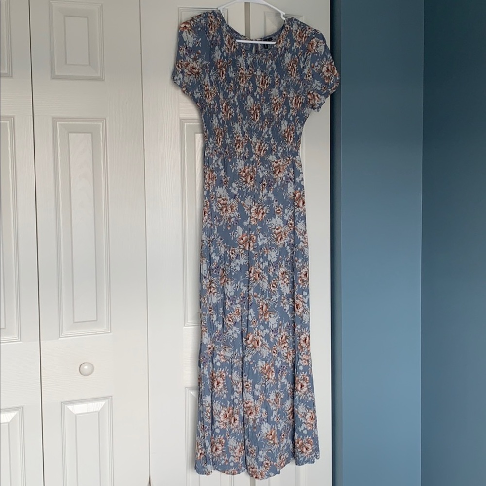 Zattcas Summer Bohemian Floral Maxi Dress - Picture 3 of 6